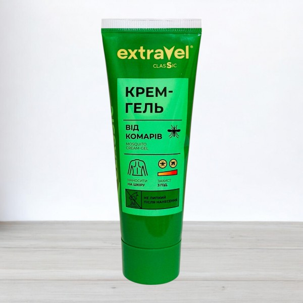 Extravel Classic, крем-гель от комаров 60мл.